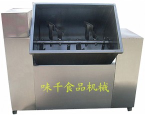 【廠家直銷】臥式攪拌機(jī)，食品攪拌機(jī)，蔬菜攪拌機(jī)，醬菜拌料機(jī)，山東味千食品機(jī)械