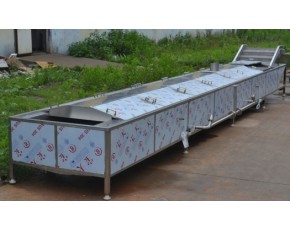 金針菇清洗機，漂燙機，包裝機