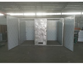 廠家供應竹筍烘干機 雙風扇聚氨酯保溫板材烘干機
