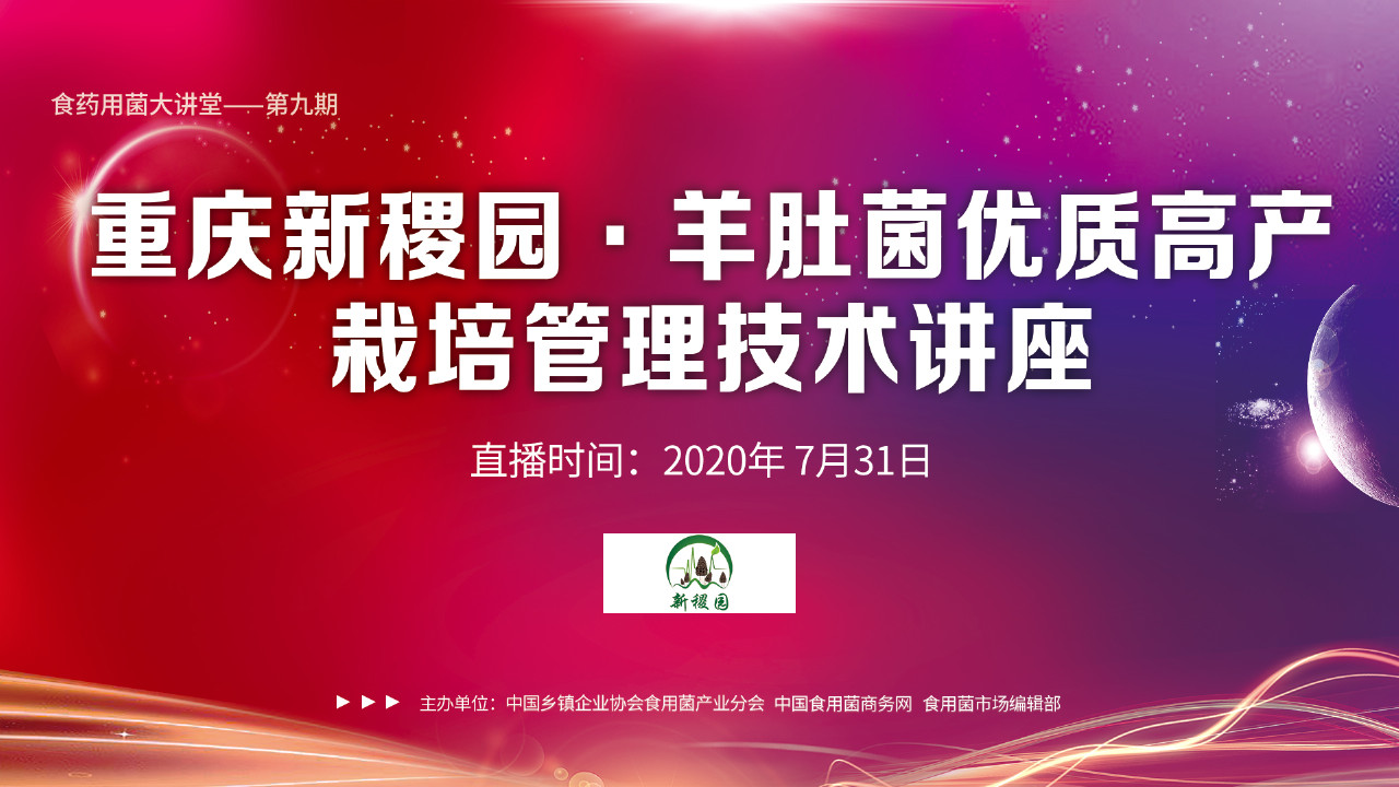 羊肚菌優(yōu)質高產(chǎn)栽培管理技術講座