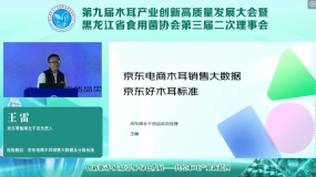 王雷：京東電商木耳銷(xiāo)售大數(shù)據(jù) 京東好木耳標(biāo)準(zhǔn)